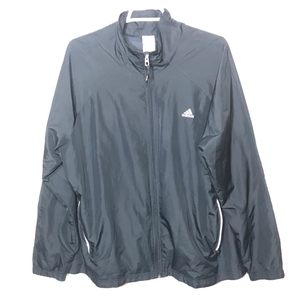 Adidas zip up windbreaker jacket 2XL